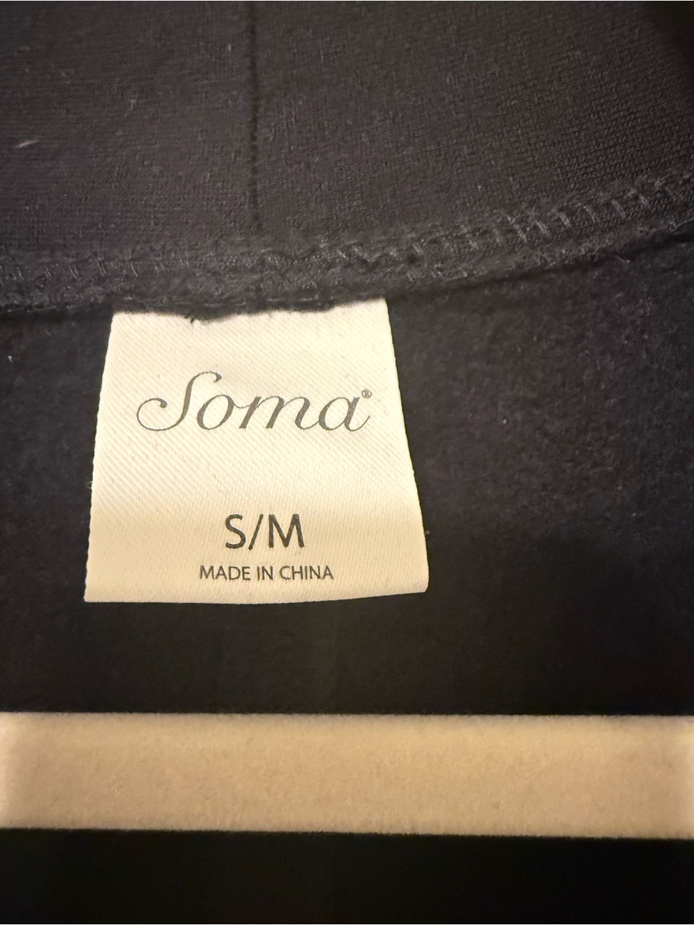 Soma Black Open-Front Cardigan with Pockets - Picture 2 of 9